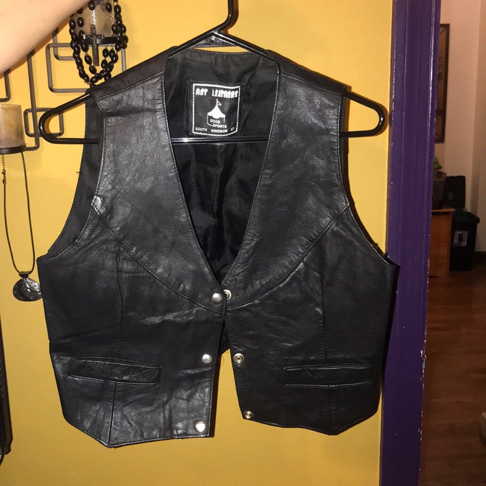 Vintage Leather Vest